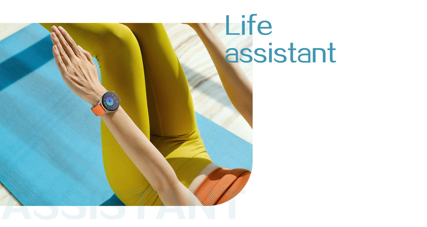 LIEFBEE Round smartwatch can answer/make calls, over 100+ Sportports modes/heart rate sleep monitoring step counting