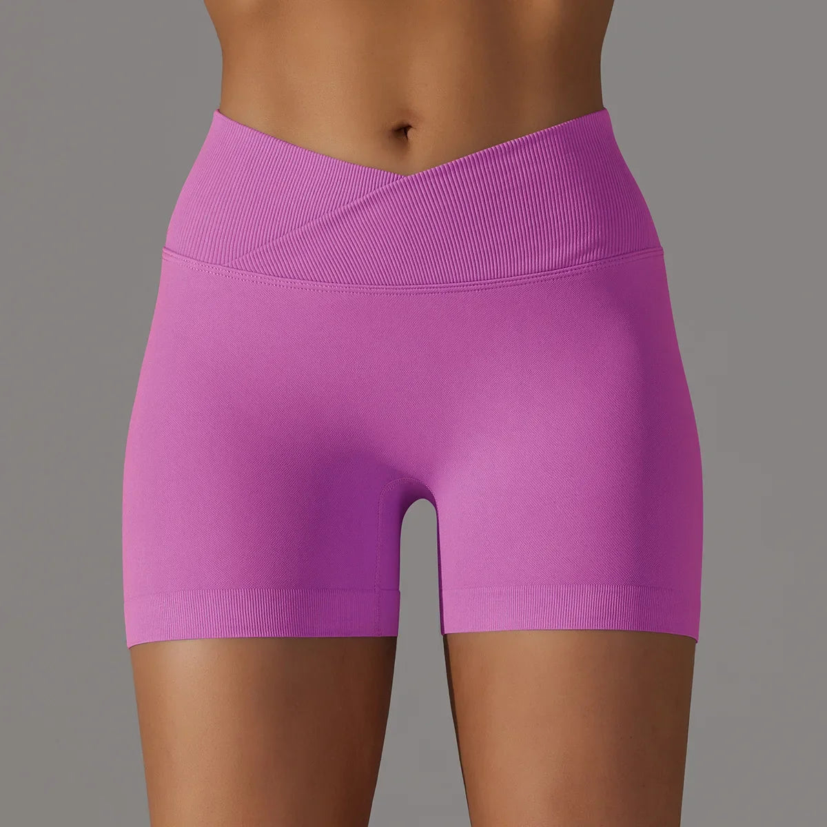 Women High Waist Workout Fitness Yoga Shorts Gym Push Up/Yoga Leggings Scrunch Butt Seamless Sports Shorts