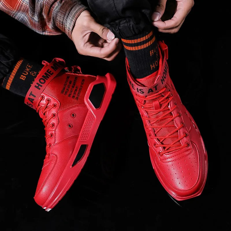 Men's fashionable sports shoes, high top walking shoes sports and casual shoes/fashionable sports and fashionable men's shoes