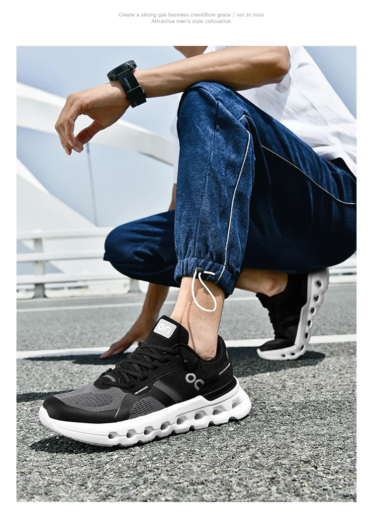 Comprehensive Multifunctional Training Running Shoes Comfy/Light Soft Cushioning Men's Shoes Sneakers Hollow Sole Casual Jogging