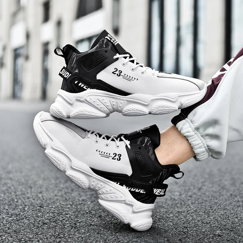 Men's running shoes, comfortable and lightweight walking shoes/running exercise casual sports shoes