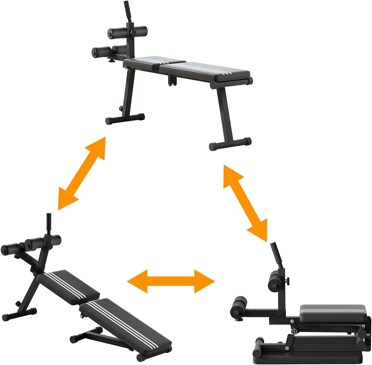 Sit Up Benches Abs Workout Equipment Foldable Hyperextension Roman Chair/Abdominal Gym Equipment Utility Slant Board Exercise