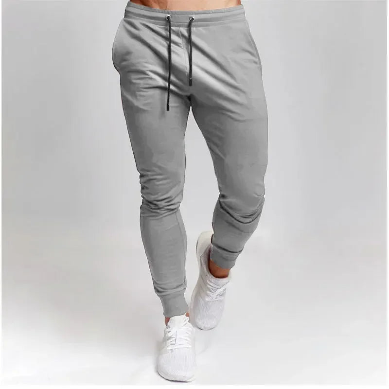 Casual Pants Men's Jogger Sweatpants Large Size Elastic Waist Sports/Casual Trousers Loose Fitness Clothes Spring Thin Pants