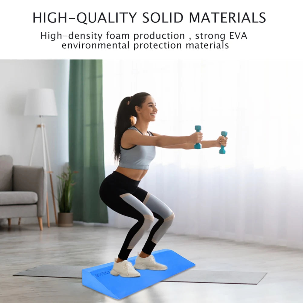 Lightweight Yoga Wedge Blocks Wrist Lower Back Support Accessory/for Home Gym Fitness Exercise Pilates Inclined Board