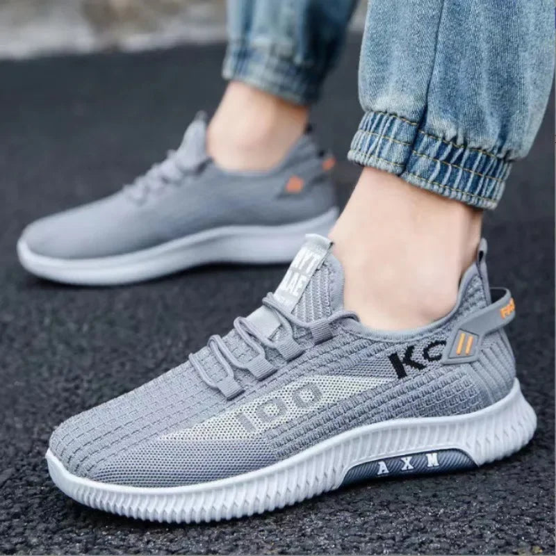 Breathable Mesh Sneakers Comfortable Casual Sport Shoes Fashion Shoes/Lightweight Deodorant Outdoors Shoes Plus Size 39-44