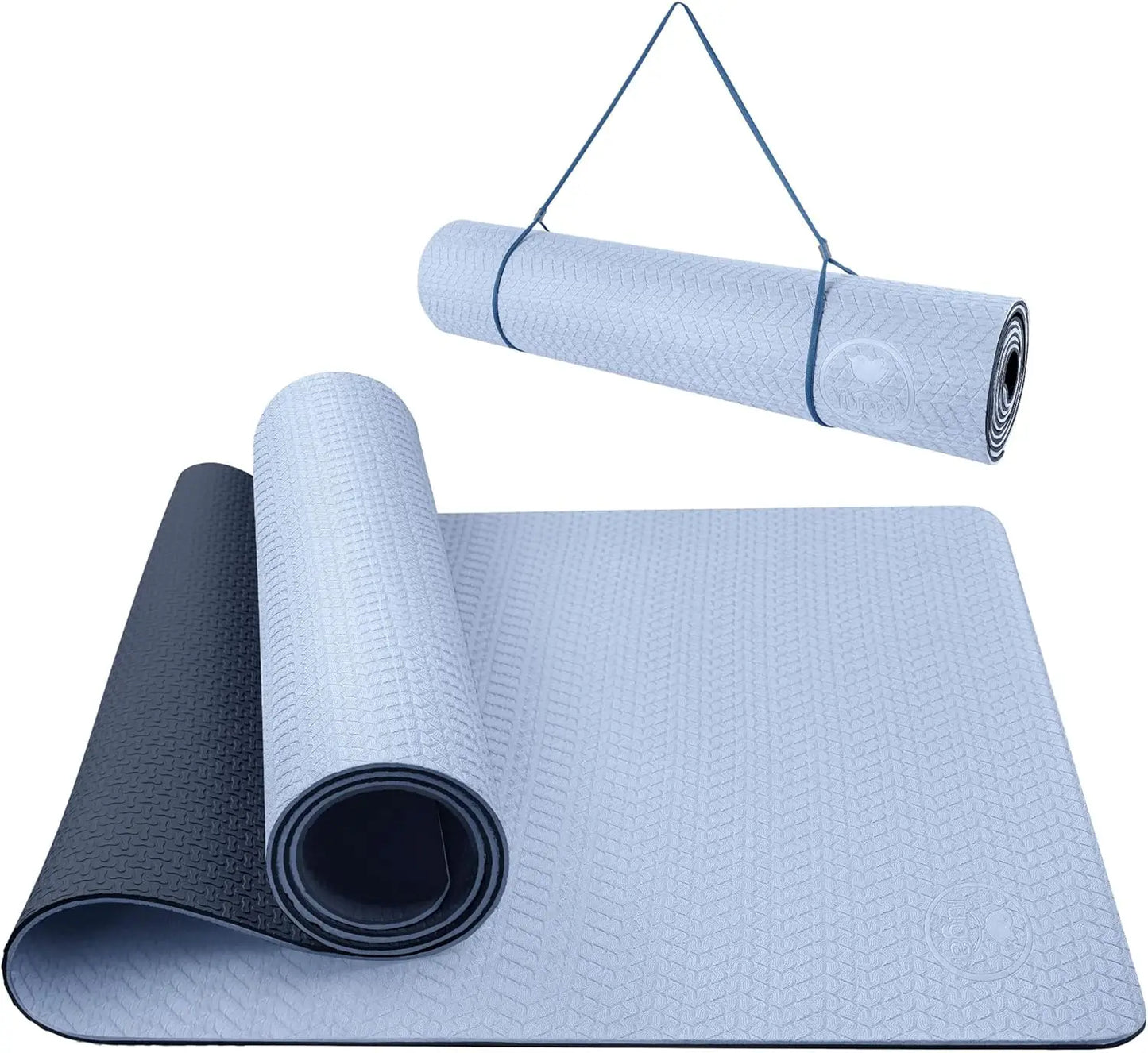 Mat Non Slip Anti-tear Yoga Mats Eco Friendly Hot Yoga Mat/Thick Workout Pilates and Fitness