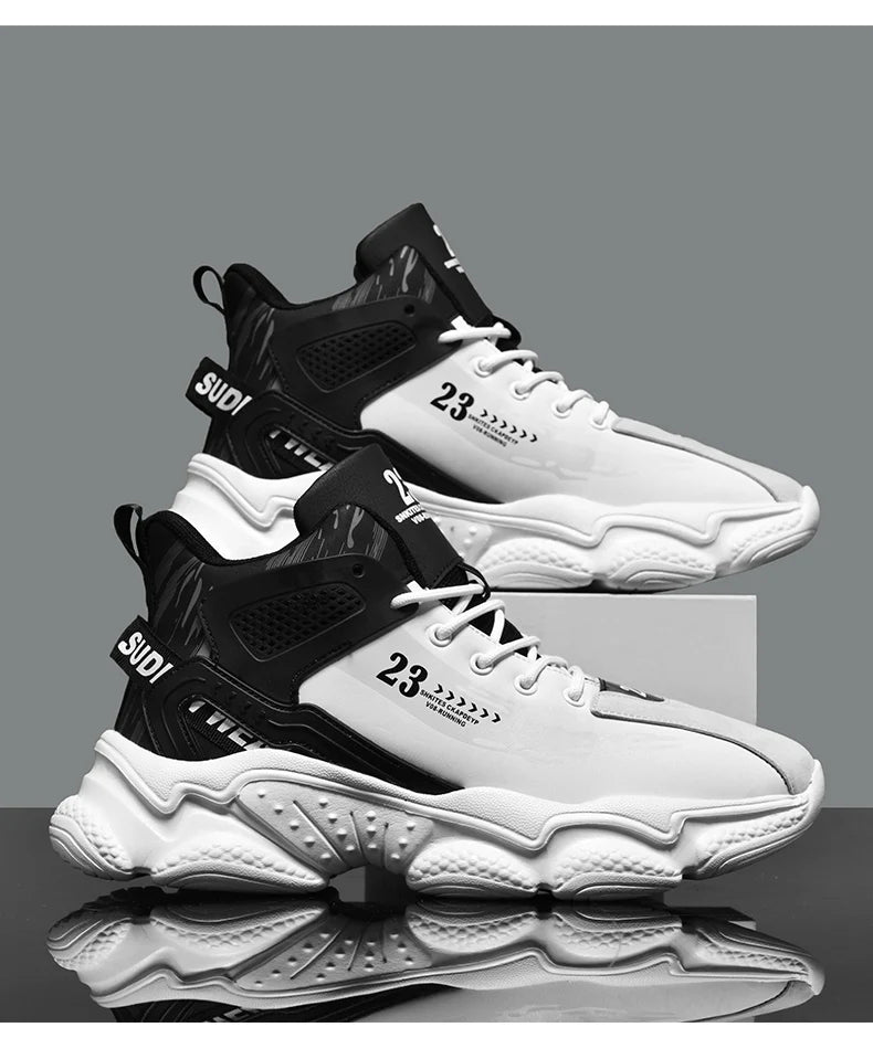 Men's running shoes, comfortable and lightweight walking shoes/running exercise casual sports shoes