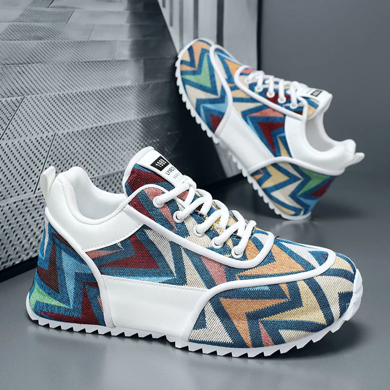 Men's breathable sweat resistant wear-resistant/and slip resistant casual sports shoes with soft soles