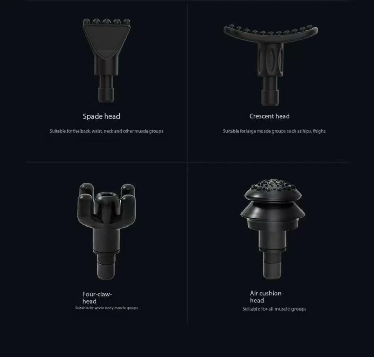 Lenovo N2 N3 Muscle Relaxation Massager Genuine Brand Fascia Gun/6-8Massage Head Relieve Muscle Tension and Soreness Portable