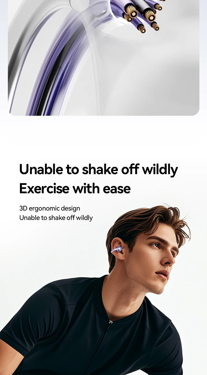 XIAOMI M91 Earbud Wireless Earphones Open Ear Clip Sport Bluetooth/5.4 Earphones ENC Noise cancelling Earphones with Microphone