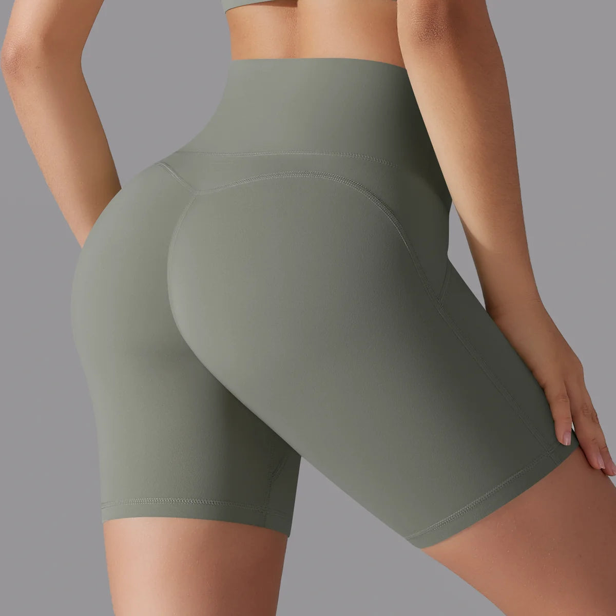 Yoga Short Tummy Control Butt Lifting Gym Shorts Workout Gym Shorts/Fitness High Waist Quick Drying Cycling Workout Gym Shorts