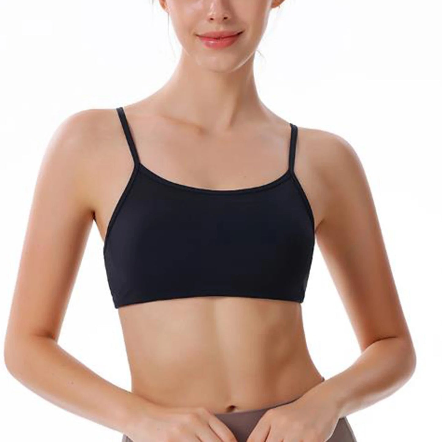 Women Seamless High Impact Sports Bra with Removable Pads/and Cross Back Straps for Yoga Running Workout Fitness