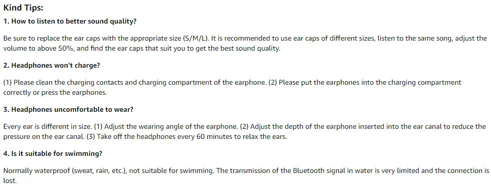 Wireless Earbuds, Bluetooth 5.3 On-Ear Headset Noise Cancelling Mic/48H Playtime Sports Headphones for Workout/Running