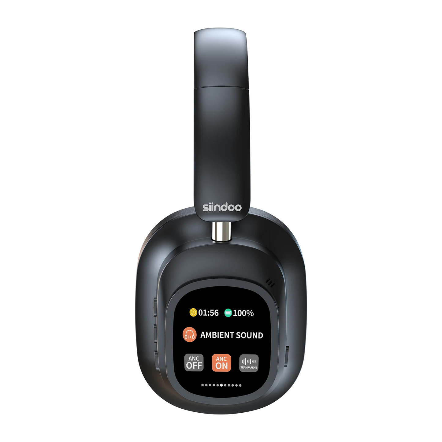 Siindoo JH-ANC930Plus Hybrid Wireless Headphone Active Noise Cancelling Headphones/With Multi Magnetic Touch Control LED Screen