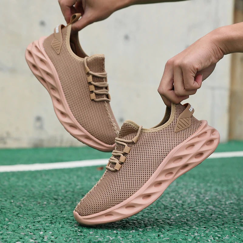 Man Running Shoes Comfortable Breathable Men's Sneakers Casual/Antiskid Wear-resistant Jogging Men Women Outdoor Sports