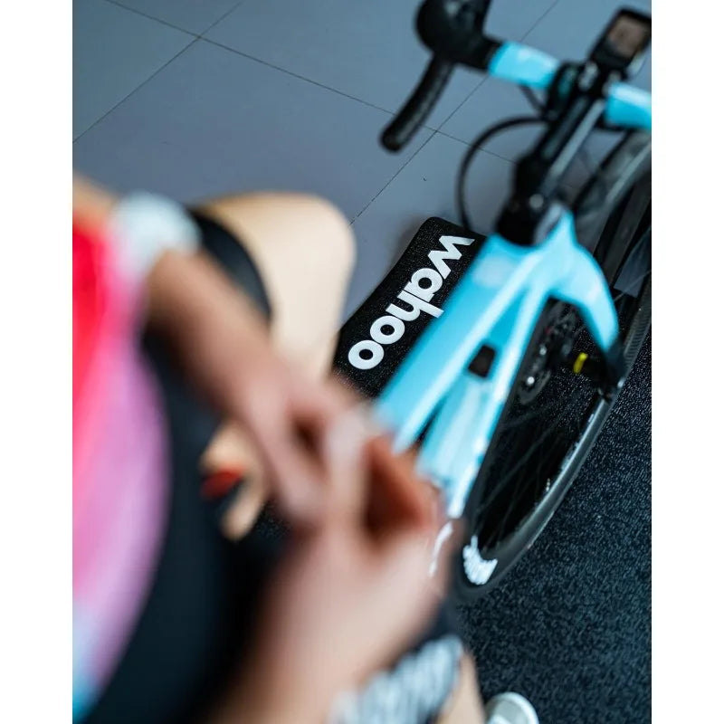 Wahoo KICKR MAT All-Purpose Noise Insulating Exercise Floor Mat/for Cycling Trainers, Stationary/Spin Bikes Yoga Training