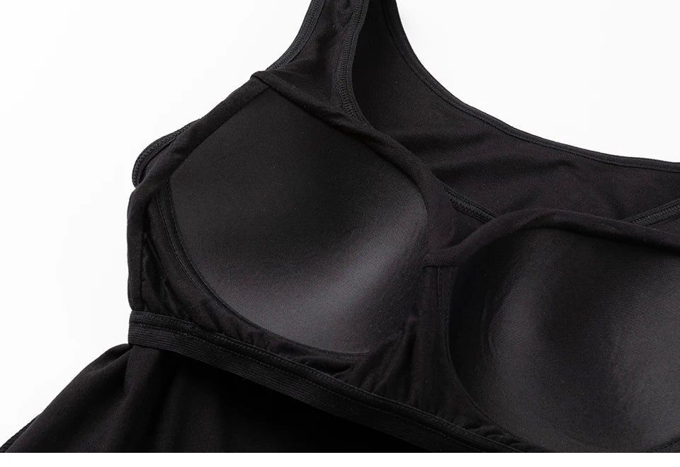 Fitness Workout Running Shirts Compression Shapewear/Tank Top for Women with Built in Bra Women's Padded Sports Bra