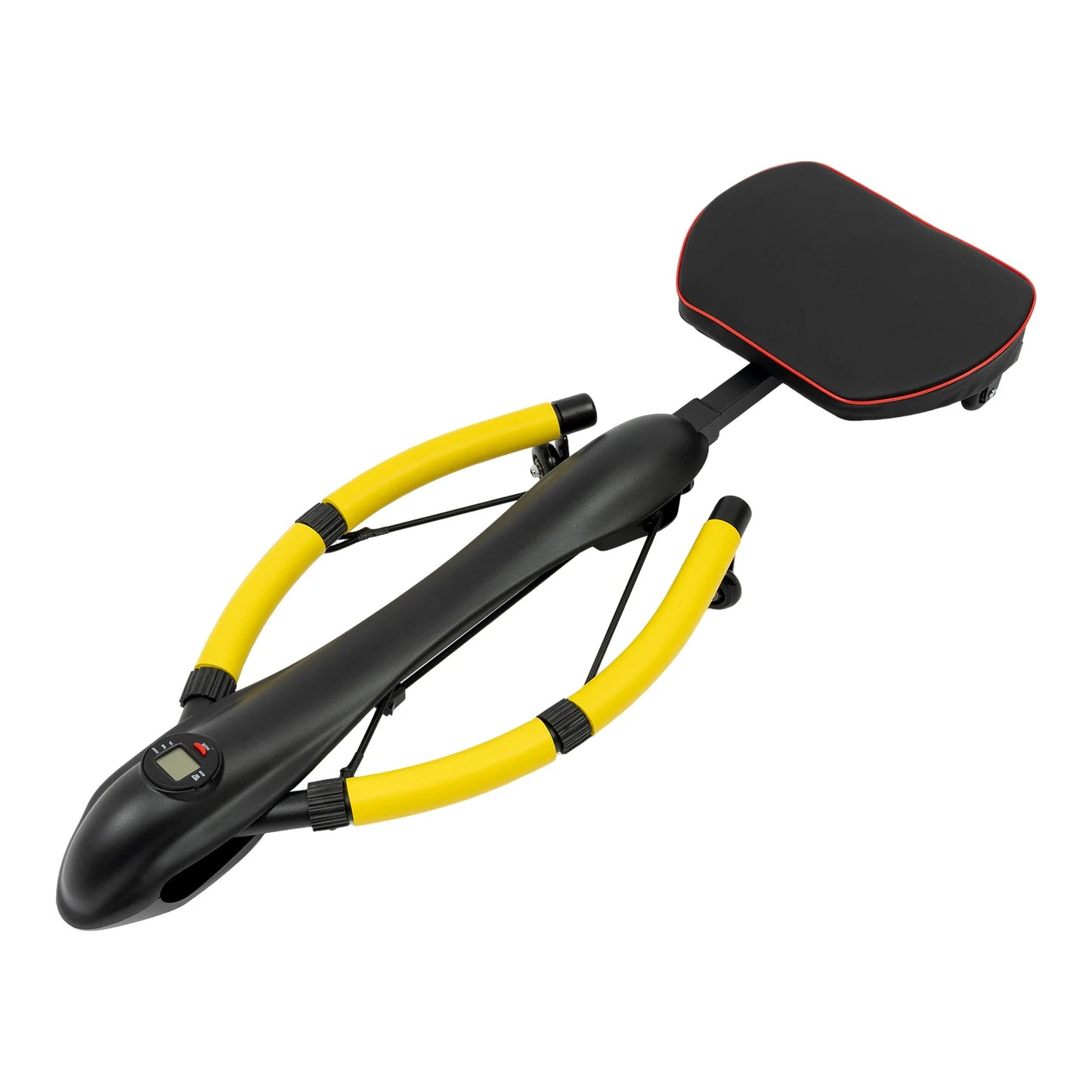 Durable Step Machine with Adjustable Tension and Length/Real-Time Fitness Data Feedback, Strengthen Abs and Arms
