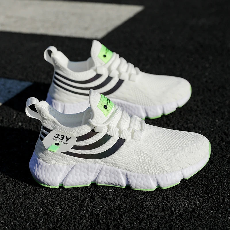 Women Casual Sports Shoes Breathable Lightweight Sneakers Anti-slip/Flats Outdoor Running Walking Shoes Female Vulcanized Shoes