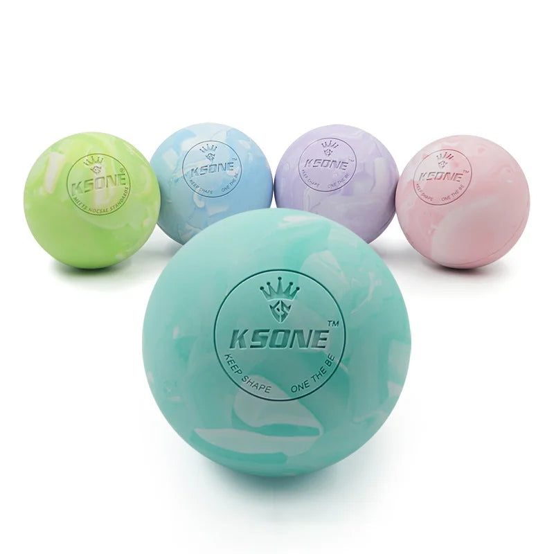 One Piece Yoga Massage Ball Fascia Ball Solid Rubber Ball/Mixed Color Muscle Relaxation Ball For Muscle Recovery