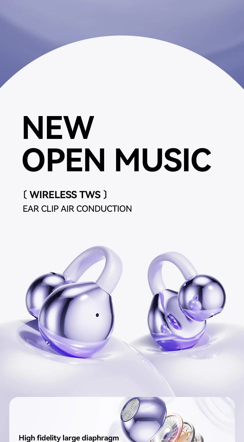 XIAOMI M91 Earbud Wireless Earphones Open Ear Clip Sport Bluetooth/5.4 Earphones ENC Noise cancelling Earphones with Microphone