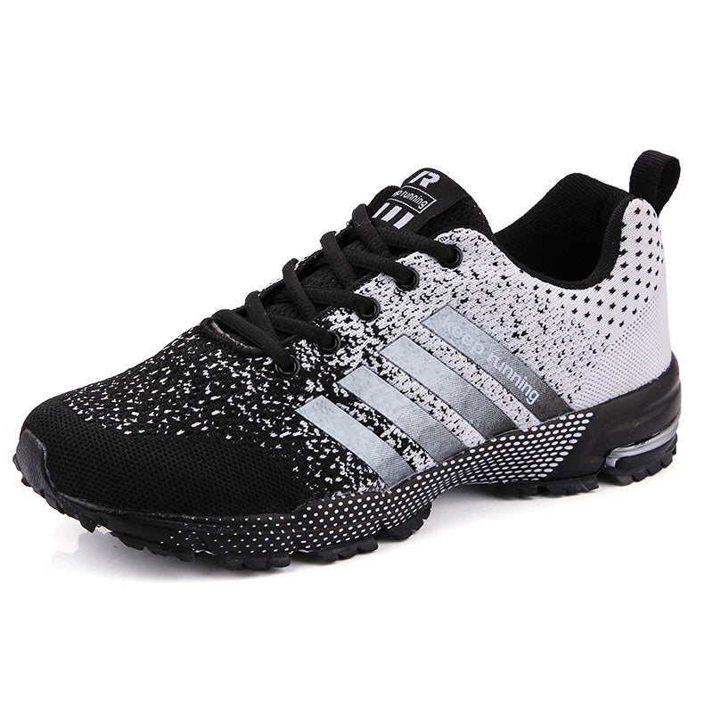 New men's flying mesh surface spring summer breathable/casual sports shoes flat vulcanized couple running
