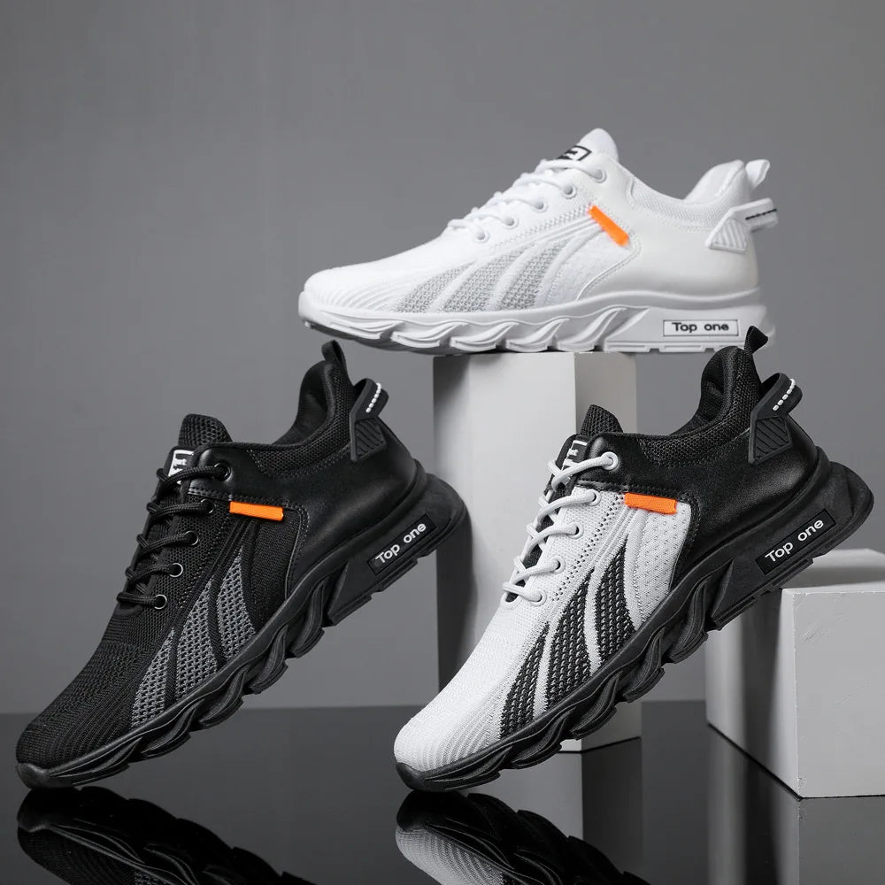 Oulylan Men's Shoes Lightweight Running Shoes for Men Sneakers/Comfortable Sport Shoes Outdoor Casual Men Shoes