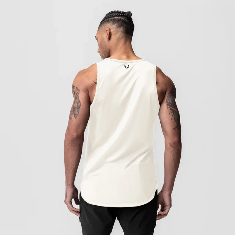 Men's Summer Casual Clothing Breathable Sport Basketball/Tank Top Gym Fitness Workouts Quick Dry Sleeveless Shirts Running Vest