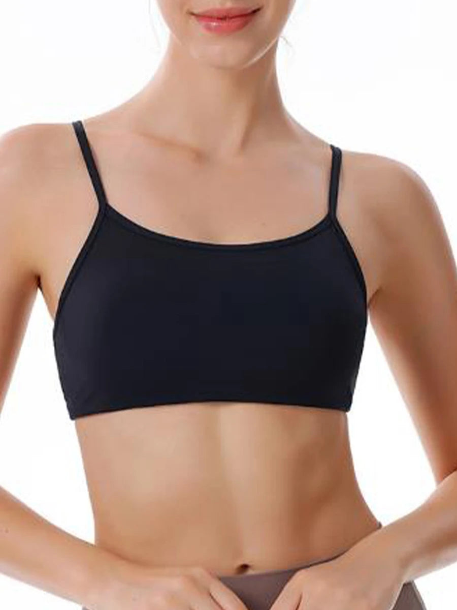 Women Seamless High Impact Sports Bra with Removable Pads/and Cross Back Straps for Yoga Running Workout Fitness