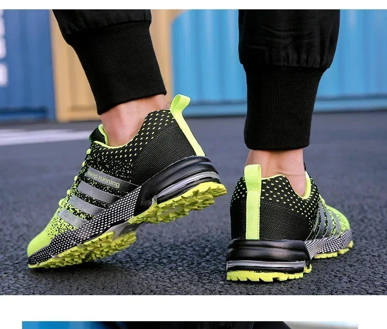 Men Casual Sneakers Summer Breathable Sport Shoes Lightweight Outdoor/Mesh Running Shoes Athletic Jogging Tennis Walking Shoes