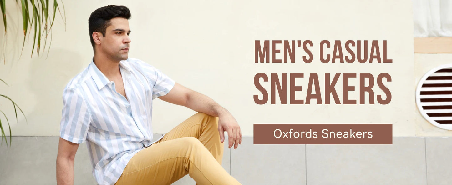 Men's Casual Sneakers Oxfords Business/Mesh Breathable Walking Athletic Shoes