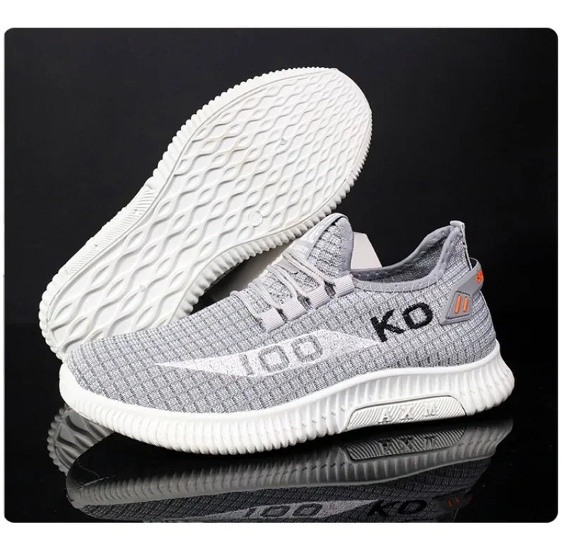 Breathable Mesh Sneakers Comfortable Casual Sport Shoes Fashion Shoes/Lightweight Deodorant Outdoors Shoes Plus Size 39-44