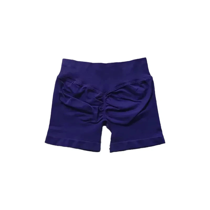 Impact Shorts with Logo Women Seamless Yoga Shorts/Scrunch Gym Shorts Workout Biker Short Fitness