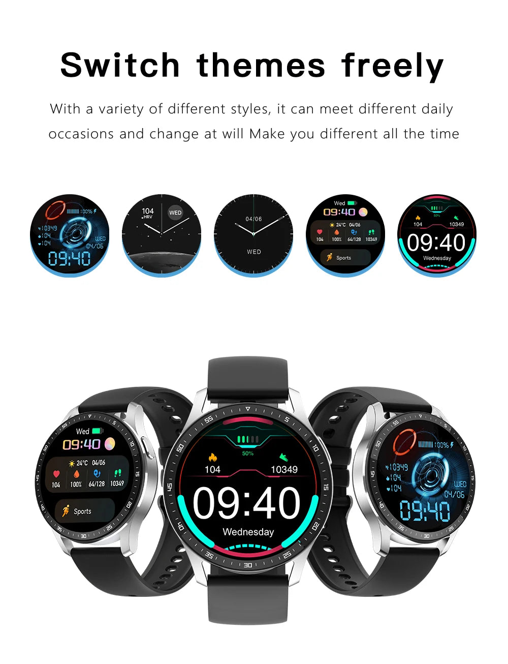 GEJIAN X10 Headset Smart Watch TWS Two In One Wireless Bluetooth/Dual Headset Call Health Blood Pressure Sport Music Smartwatch