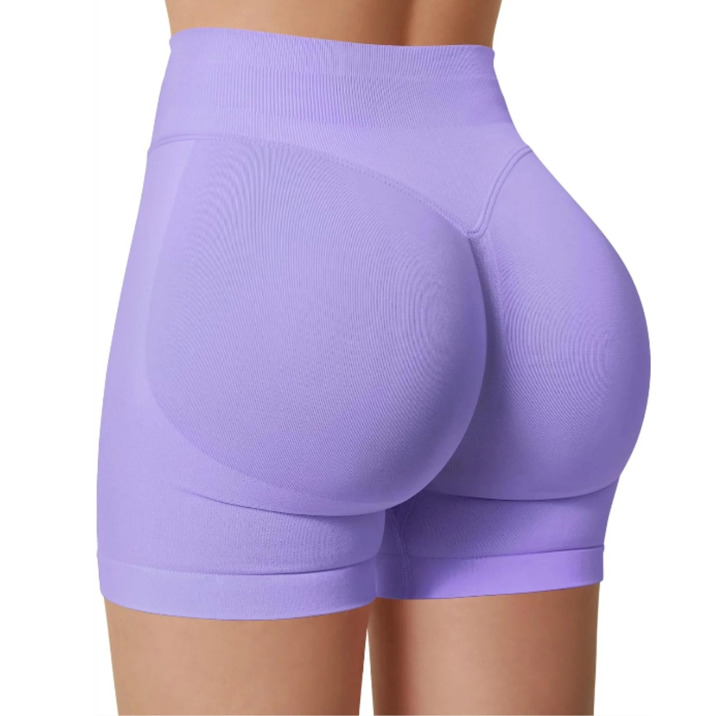 Summer High Waisted Yoga Shorts Fashionable/and Sexy Running Fitness Pants Solid Color Yoga Leggings