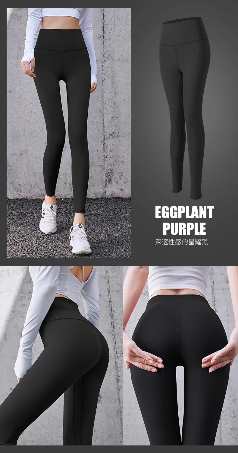 Yoga Pants High Waisted Gym Leggings Sport Women Fitness Seamless/Female Legging Tummy Control Running Training Tights