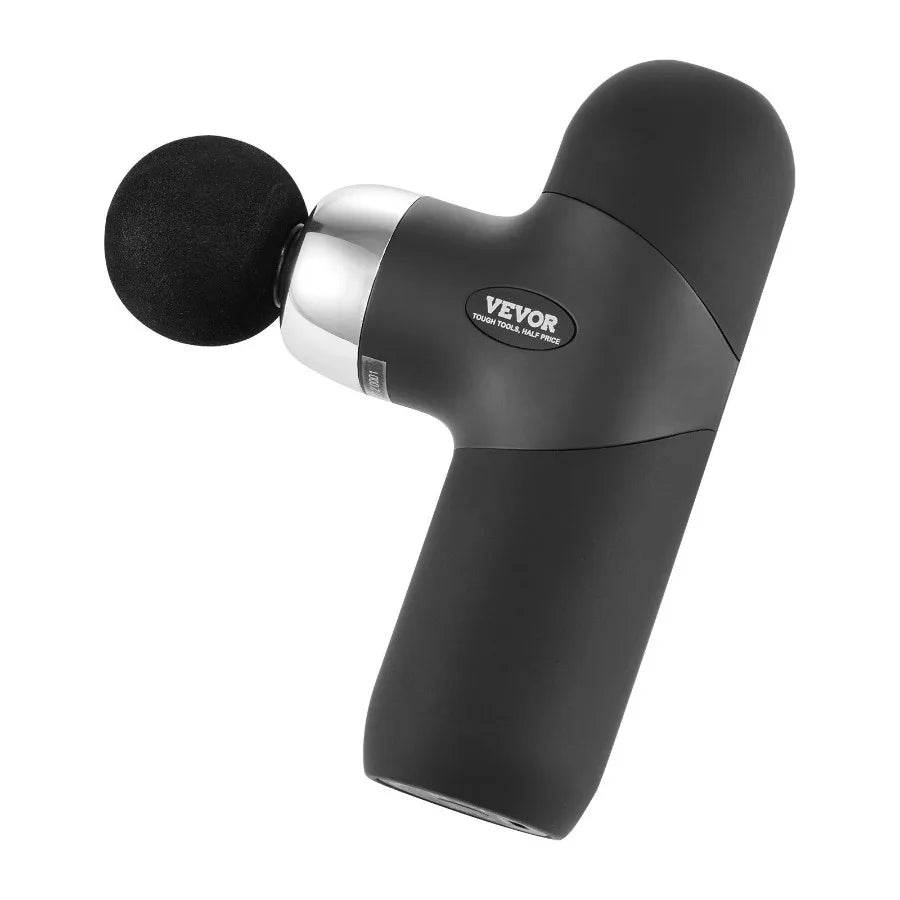 Massage Gun Deep Tissue Percussion Muscle Massager for Athletes/with 4 Speed Levels 4 Massage s 7.4V 2500mAh Batteries