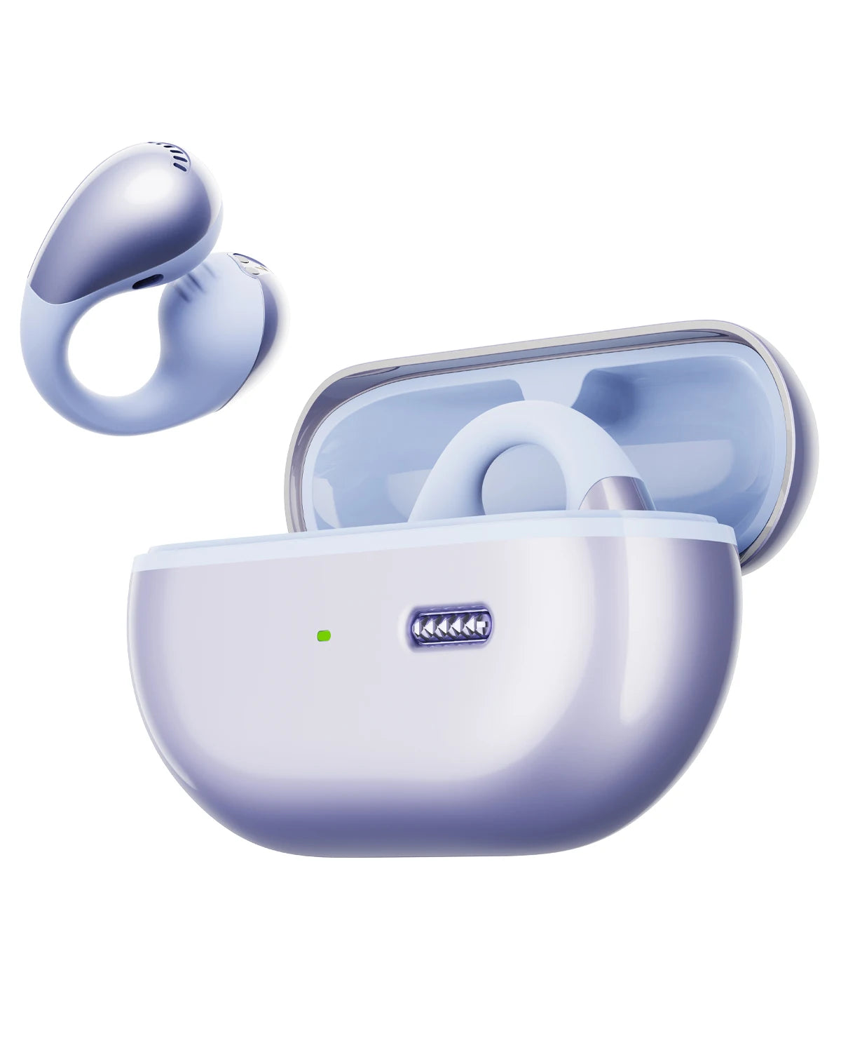 SoundPEATS PearlClip Pro Bluetooth 5.4 Opean-Ear Earbuds/Wireless Earphones Multipoint Connection Clip on Headphones