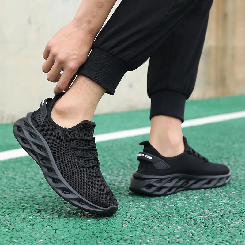 Man Running Shoes Comfortable Breathable Men's Sneakers Casual/Antiskid Wear-resistant Jogging Men Women Outdoor Sports