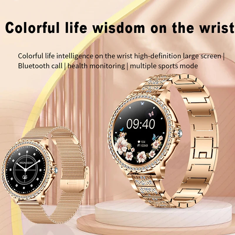 Xiaomi Fashion Women Smart Watch/1.32Inch 360 HD Screen Diamond Bracelet