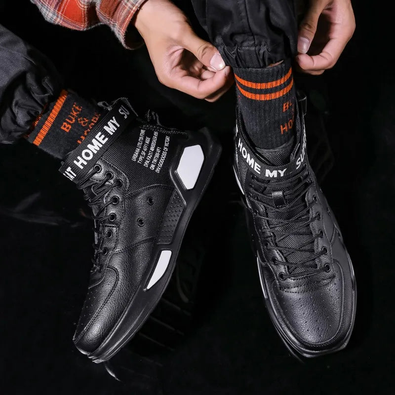 Men's fashionable sports shoes, high top walking shoes sports and casual shoes/fashionable sports and fashionable men's shoes