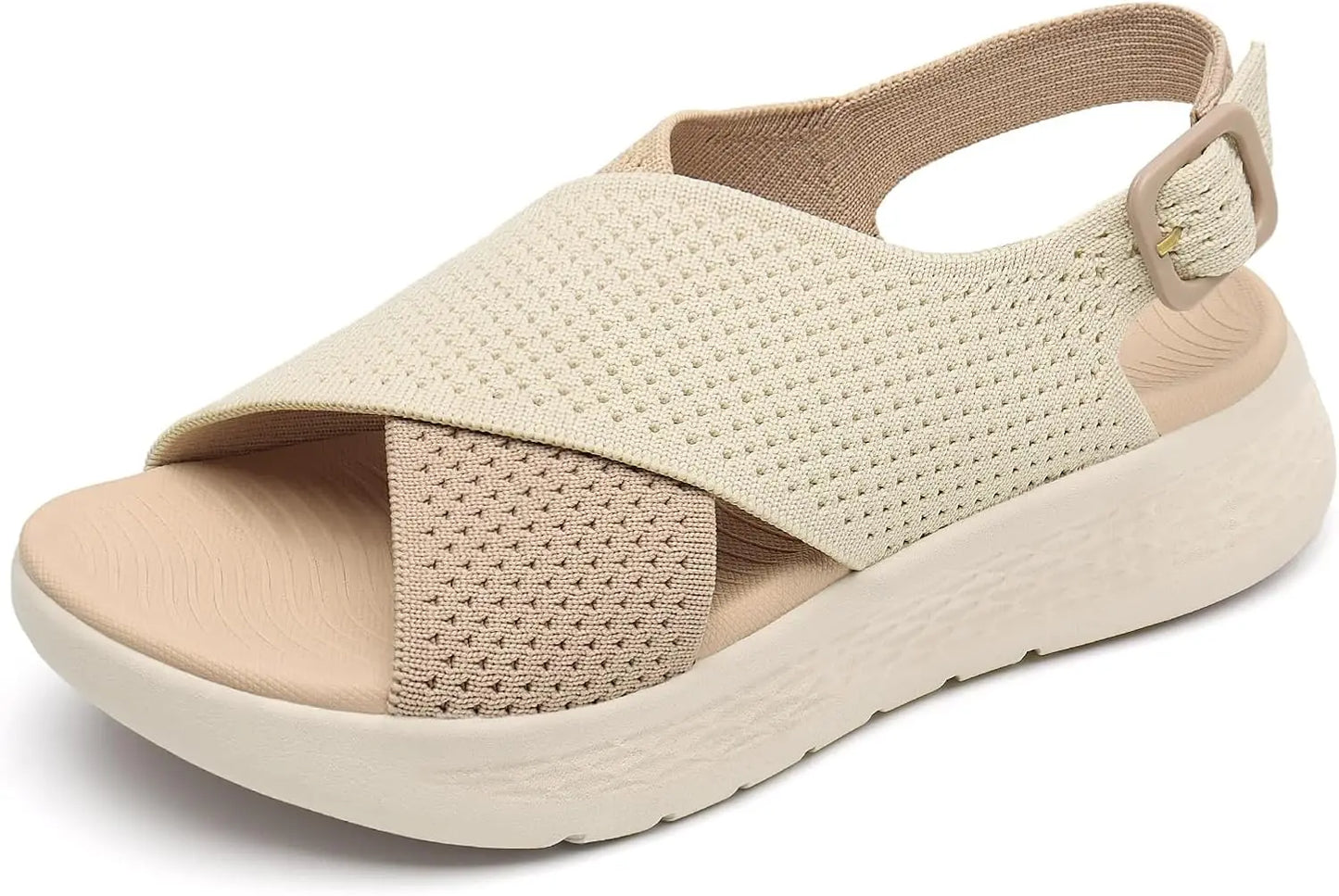 Women's Comfortable Walking Sandals Platform/ \Sport Orthopedic Sandals with Arch Support