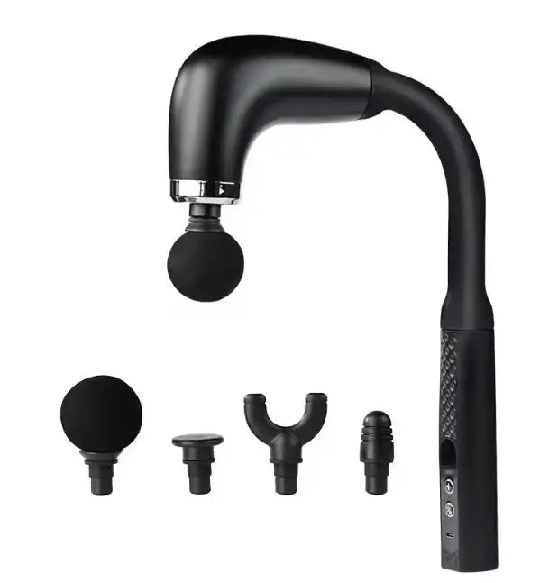 Fascia gun Handle Elbow 3 Modes 6 Gears Adjust/Muscle Relaxation Massage Percussion Hammer for Athletes