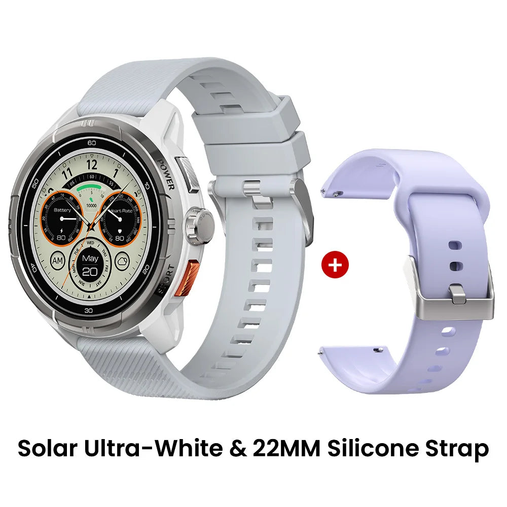 HAYLOU Solar Ultra GPS Smart Watch 1.6” AMOLED Display 60Hz Refresh Rate/Bluetooth Calls 5ATM Water Resistance Sports Smartwatch