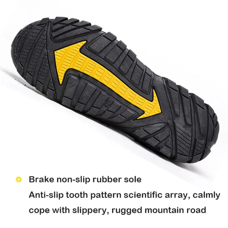 Oulylan Men Outdoor Hiking Trekking Shoes Climbing Shoes Mountain/Outdoor Non-slip Hunting Male Comfy Sport Shoe