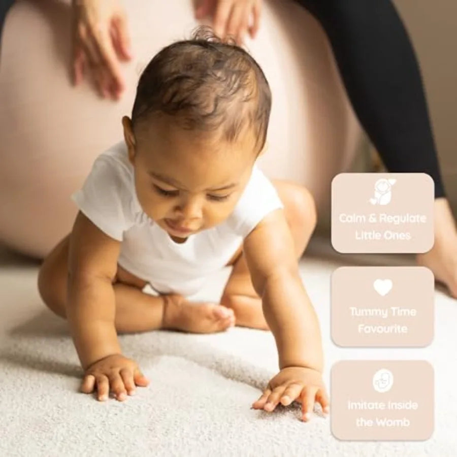 BABYGO Birthing Ball Pregnancy Yoga Labor Exercise Ball Book Set/Trimester Targeting Maternity Physio Birth Recovery Plan