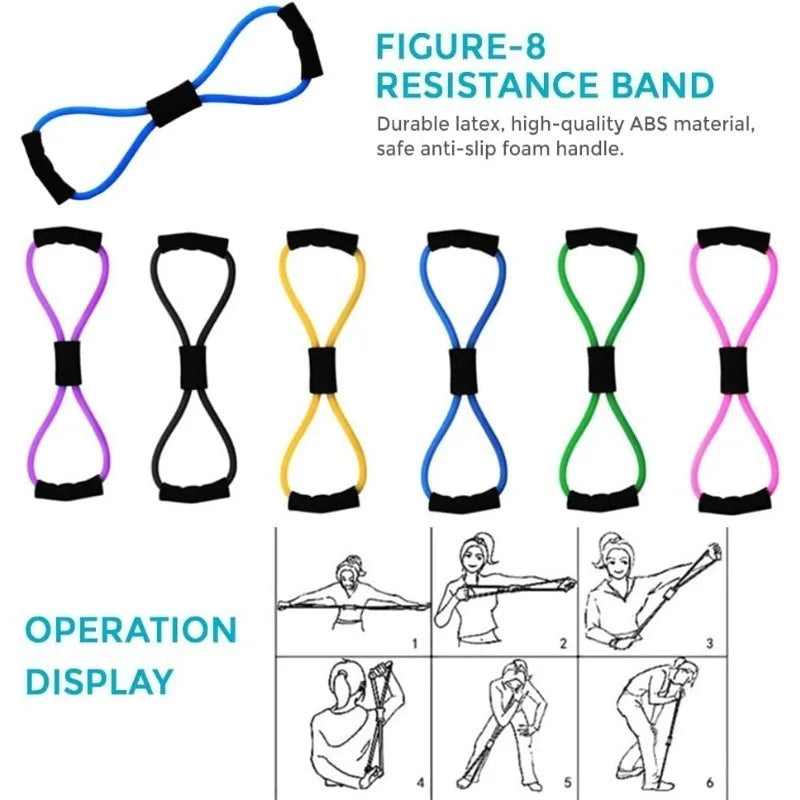 Yoga Sets for Women Pilates at Home Equipment Pilates Magic Ring Bands/for Working Out Glutes Yoga Ball 25cm