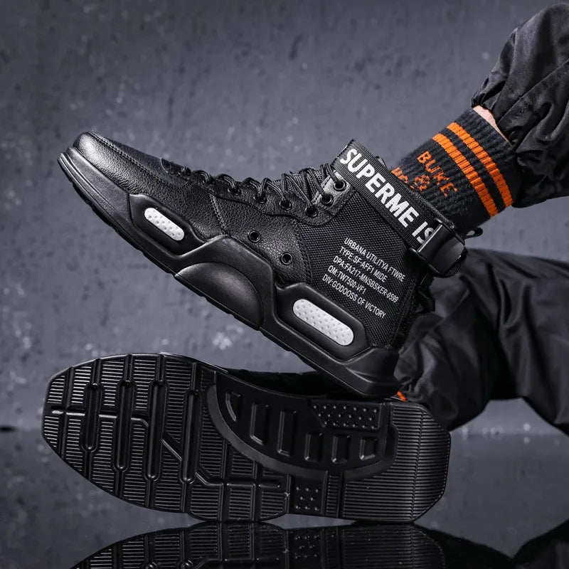 Men's fashionable sports shoes, high top walking shoes sports and casual shoes/fashionable sports and fashionable men's shoes