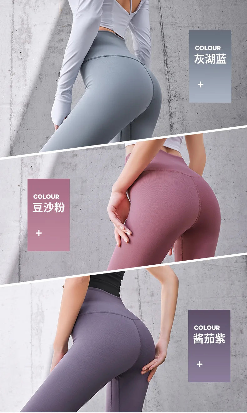 Yoga Pants High Waisted Gym Leggings Sport Women Fitness Seamless/Female Legging Tummy Control Running Training Tights