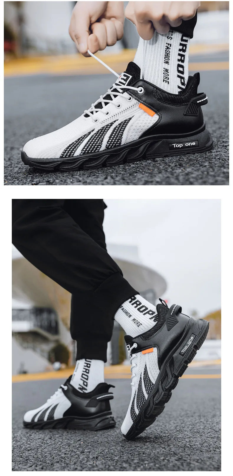 Oulylan Men's Shoes Lightweight Running Shoes for Men Sneakers/Comfortable Sport Shoes Outdoor Casual Men Shoes
